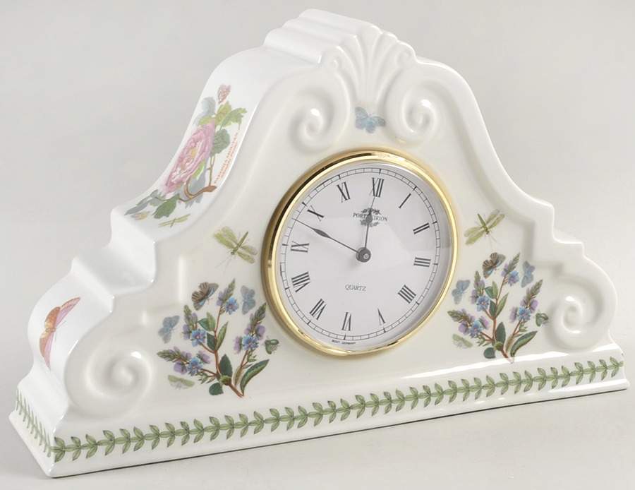 Botanic Garden Large Mantel Clock by Portmeirion-1