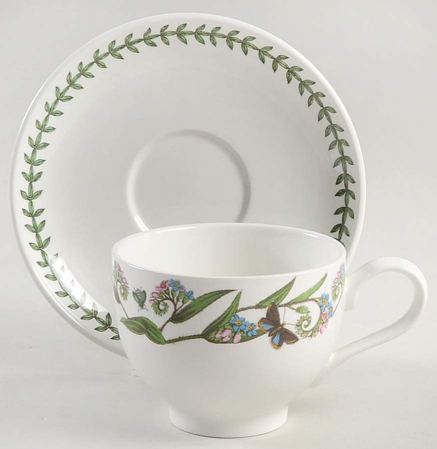 Botanic Garden Traditional Breakfast Cup & Saucer Set by Portmeirion-1