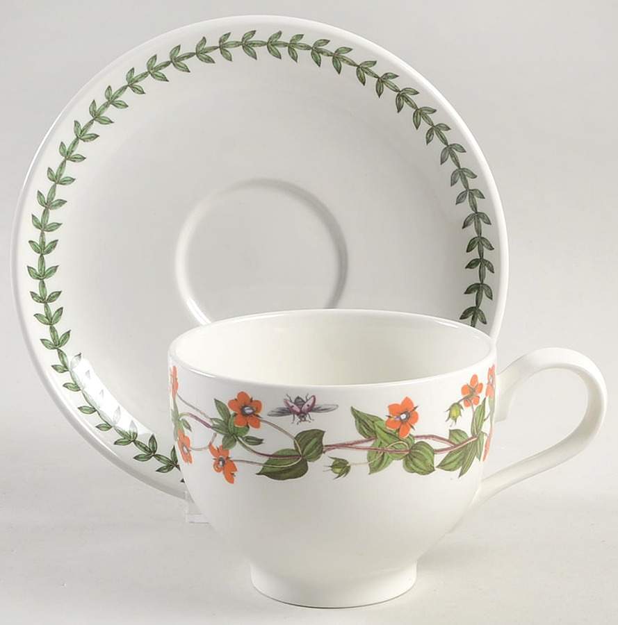 Botanic Garden Traditional Breakfast Cup & Saucer Set by Portmeirion-1