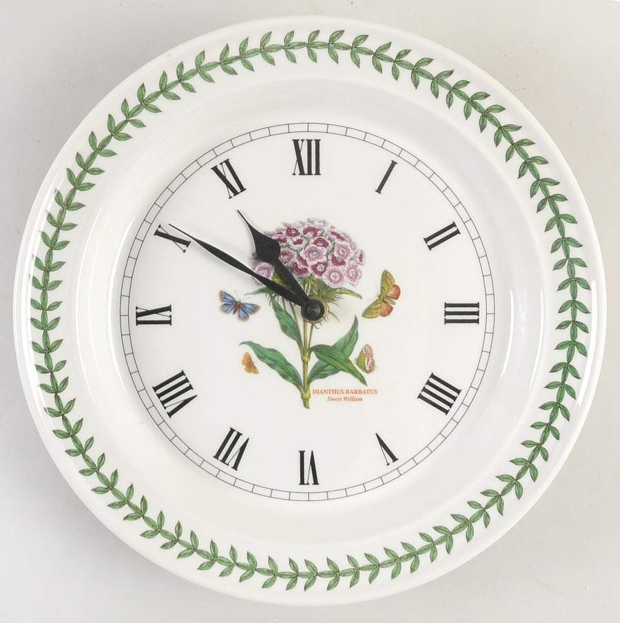 Botanic Garden Hanging Wall Clock by Portmeirion-1