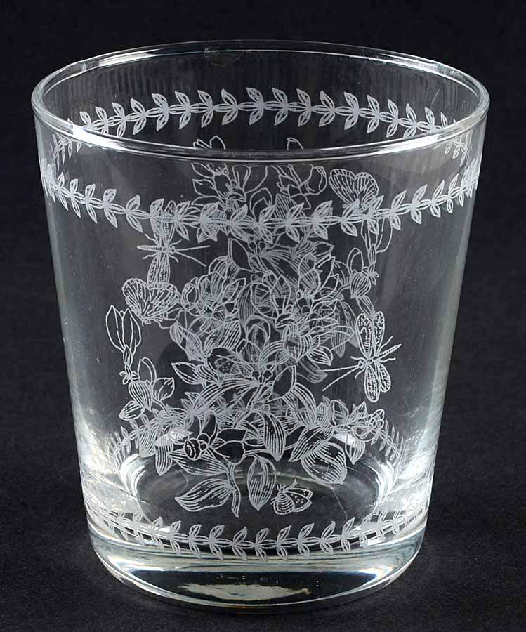 Botanic Garden 8 Oz Glassware Etch Flared Tumber by Portmeirion-1