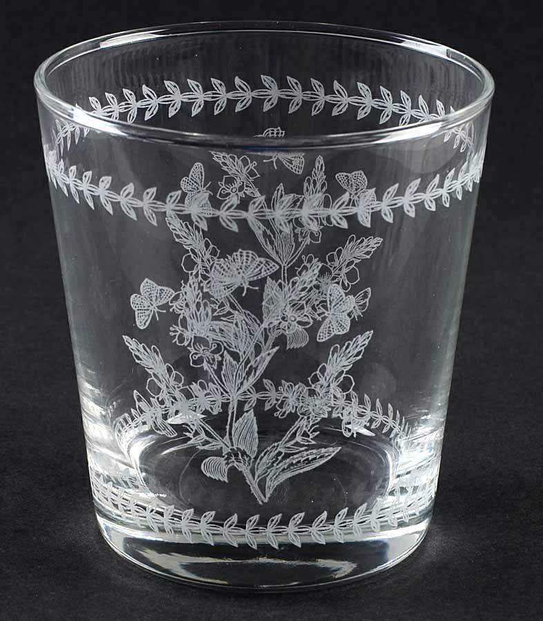 Botanic Garden 8 Oz Glassware Etch Flared Tumber by Portmeirion-1