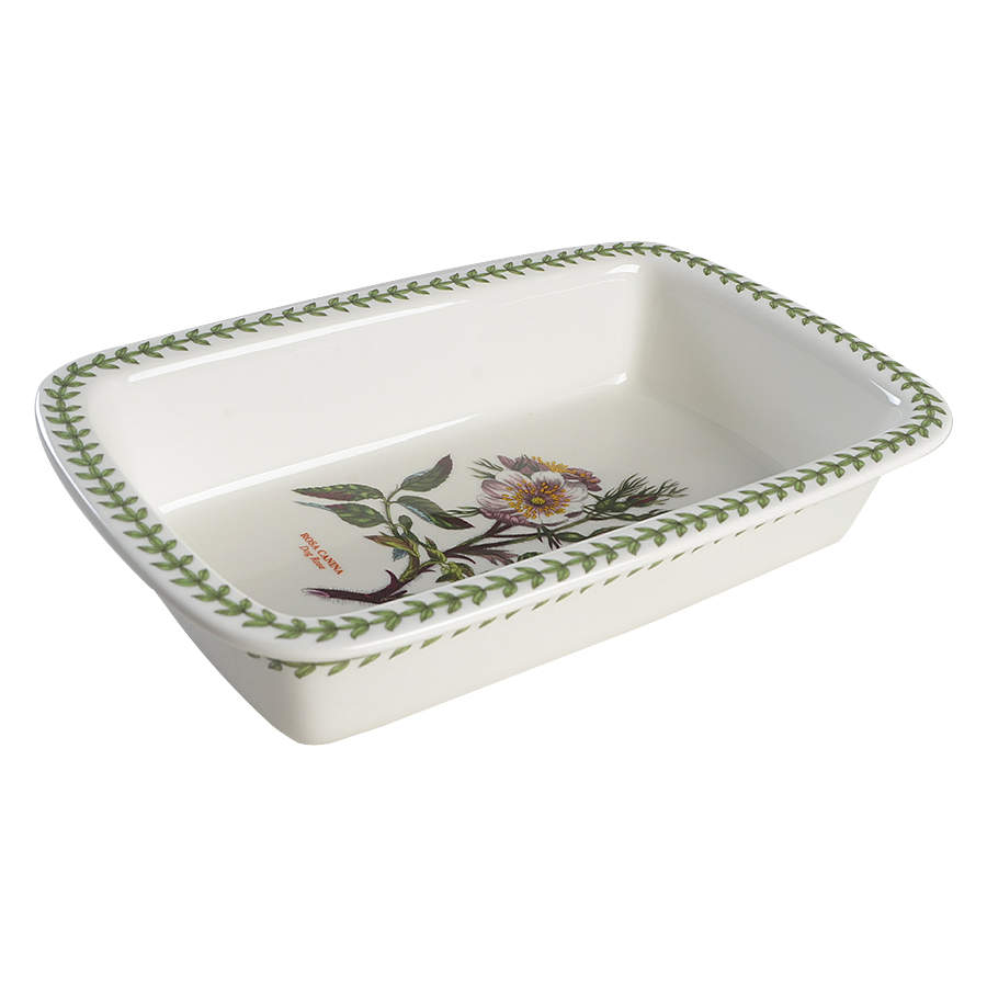 Botanic Garden 10" Rectangular Baker by Portmeirion-1