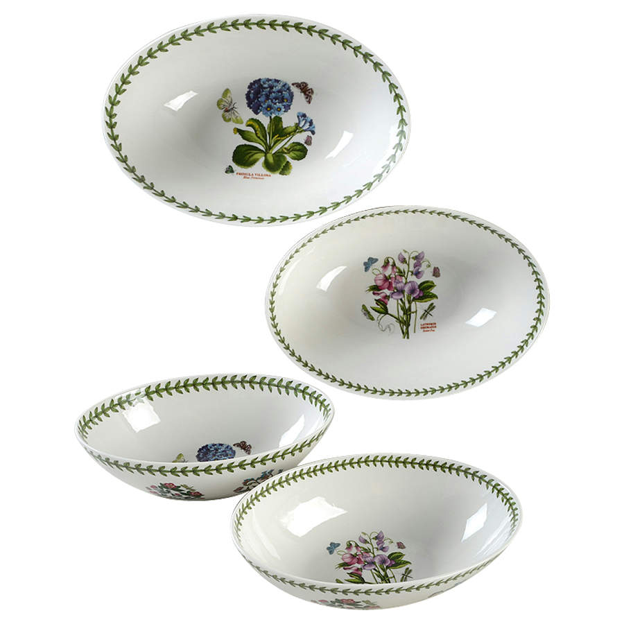 Botanic Garden Oval Nesting Bowl (Set of 2, 1 Each 10" & 11") by Portmeirion-1