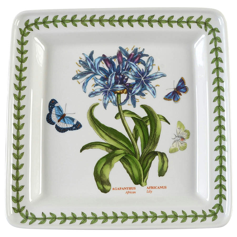 Botanic Garden 8" Square Plate by Portmeirion-1