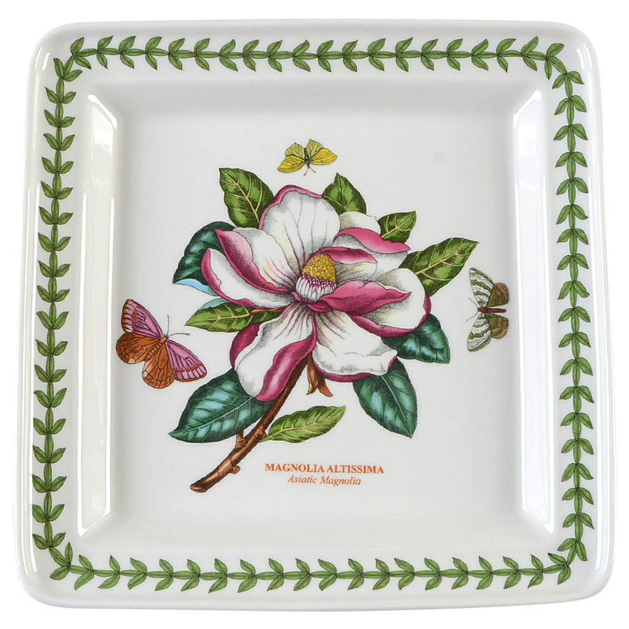 Botanic Garden 8" Square Plate by Portmeirion-1