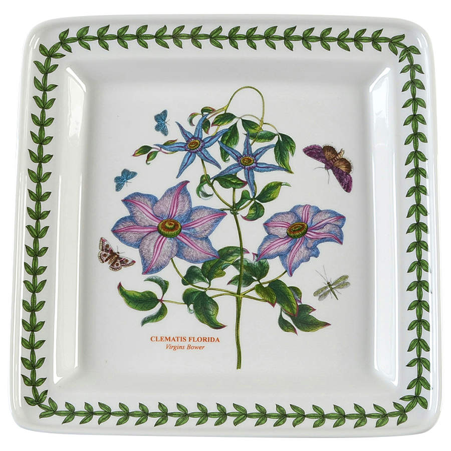 Botanic Garden 8" Square Plate by Portmeirion-1