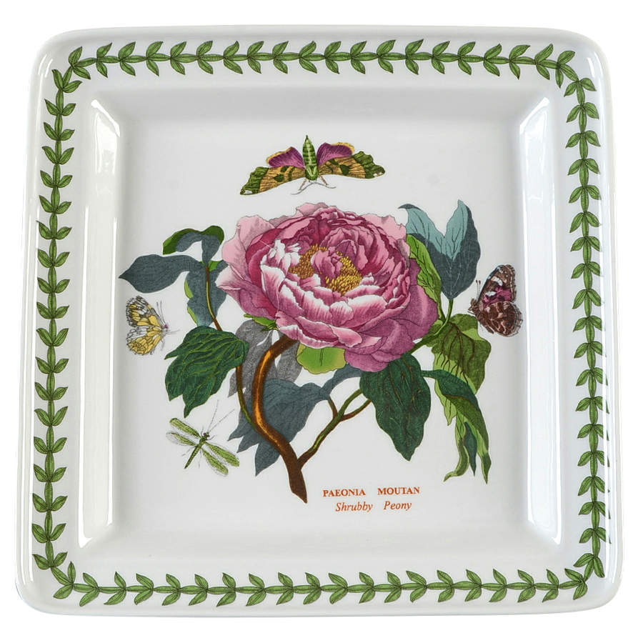 Botanic Garden 8" Square Plate by Portmeirion-1