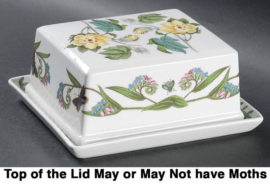 Botanic Garden Square Covered Butter by Portmeirion-1