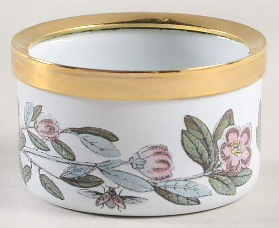 Botanic Garden 1" Round Enamel Box-No Lid by Portmeirion-1