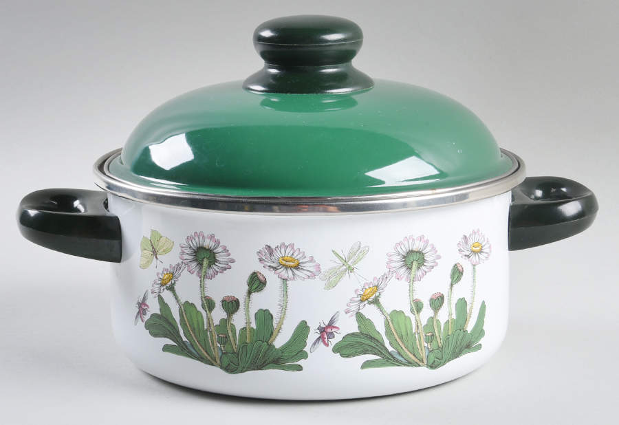 Botanic Garden 2 Qt Covered Metal Casserole W/Lid by Portmeirion-1