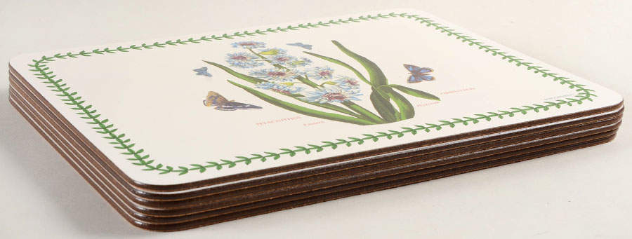 Botanic Garden (Set of 6 Motif) Corkboard Placemats by Portmeirion-1