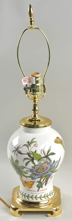 Botanic Garden 20" Electric Lamp No Shade by Portmeirion-1