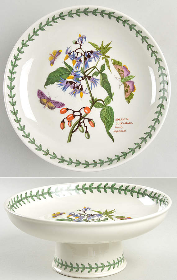 Botanic Garden Round Compote (Height X Width) by Portmeirion-1