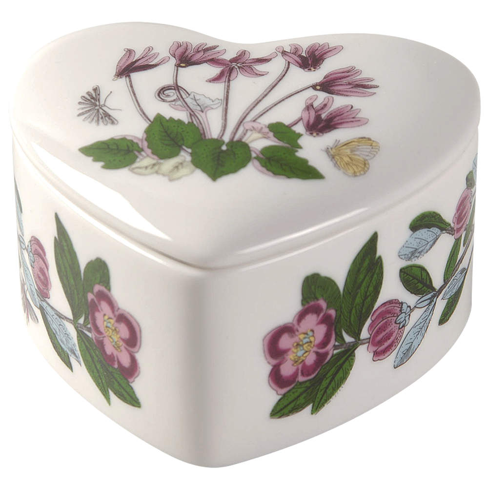 Botanic Garden Heart Shaped Box & Lid by Portmeirion-1