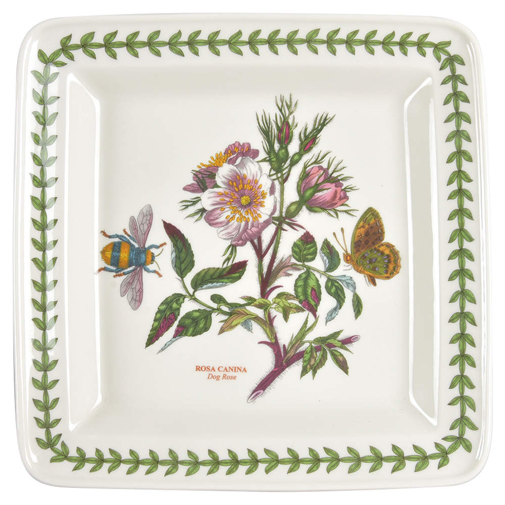 Botanic Garden 8" Square Plate by Portmeirion-1
