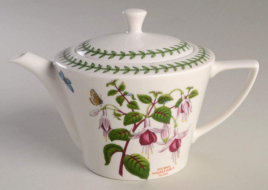 Botanic Garden Small Teapot & LId w/Square Handle by Portmeirion-1