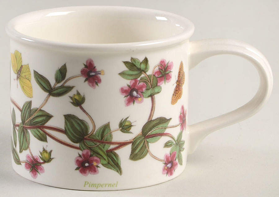 Botanic Garden Drum Flat Cup by Portmeirion-1