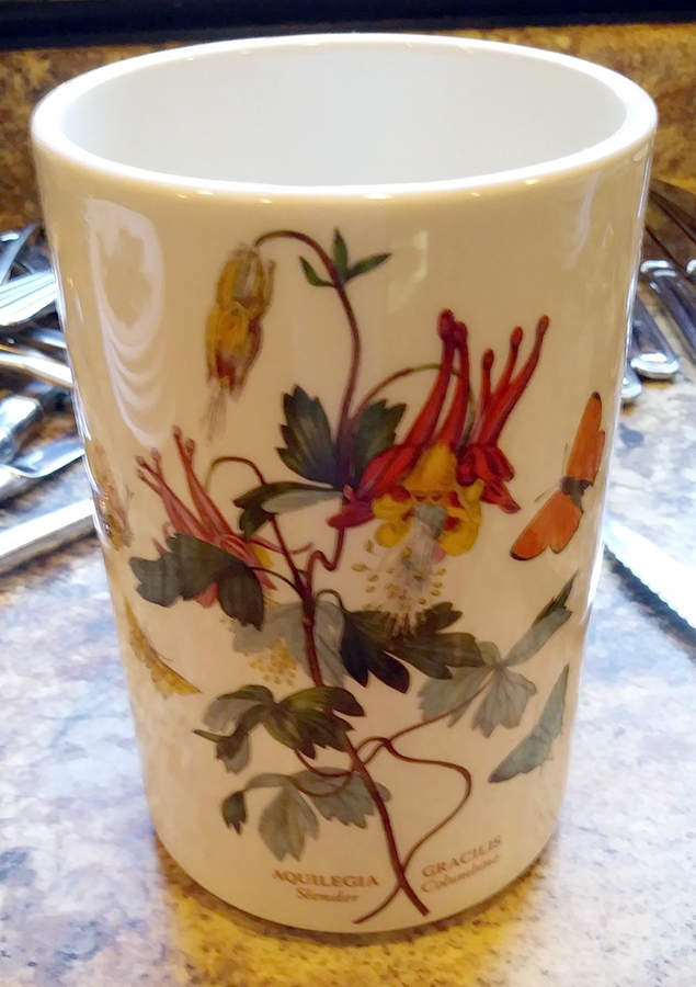 Botanic Garden 6" China Bathroom Tumbler by Portmeirion-1