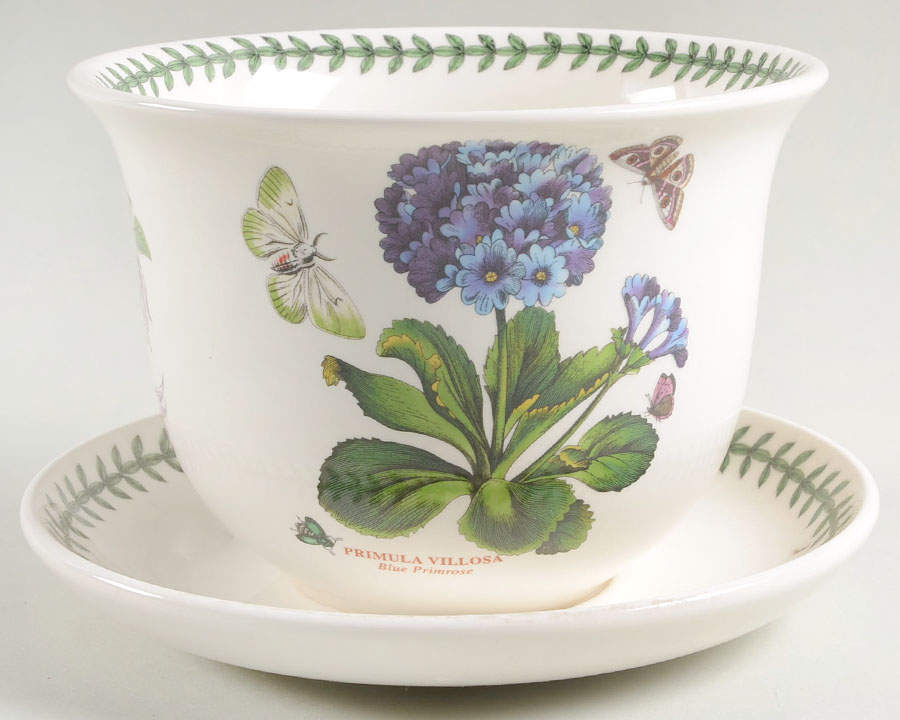 Botanic Garden Amaryllis Pot & Stand by Portmeirion-1