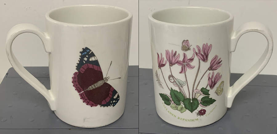 Botanic Garden 1972 Flower & Butterfly Mug by Portmeirion-1