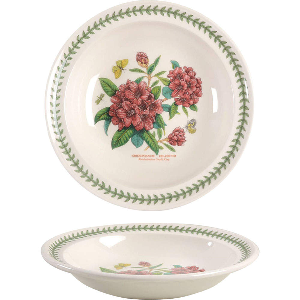 Botanic Garden 9" Individual Rim Pasta Bowl by Portmeirion-1