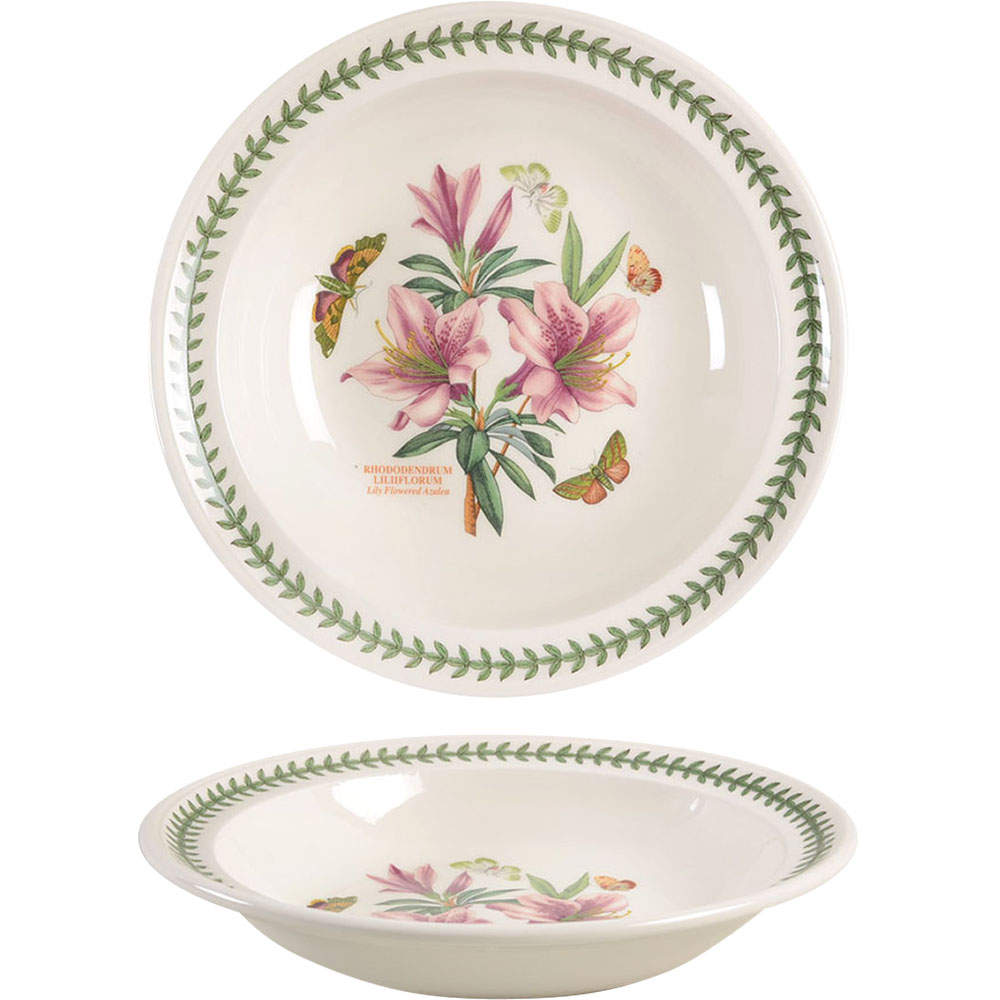 Botanic Garden 9" Individual Rim Pasta Bowl by Portmeirion-1