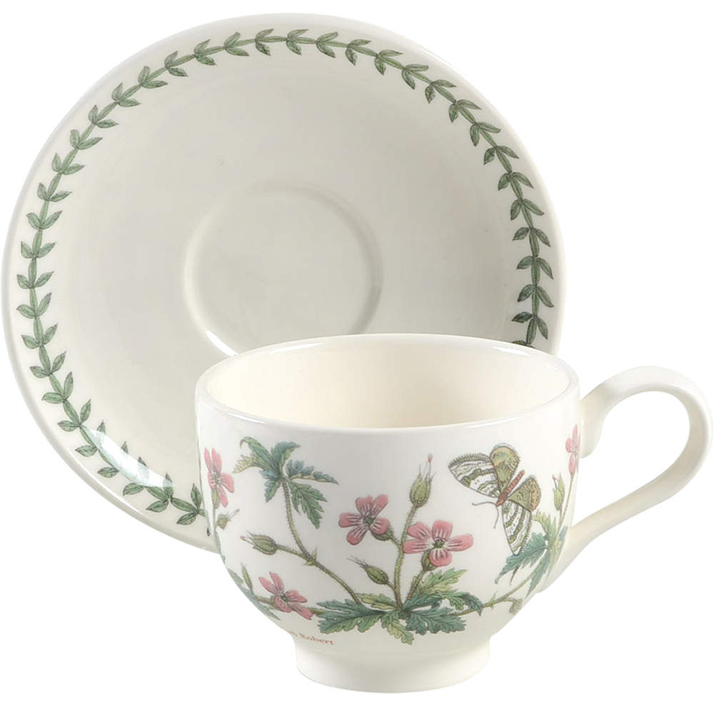 Botanic Garden Traditional Breakfast Cup & Saucer Set by Portmeirion-1