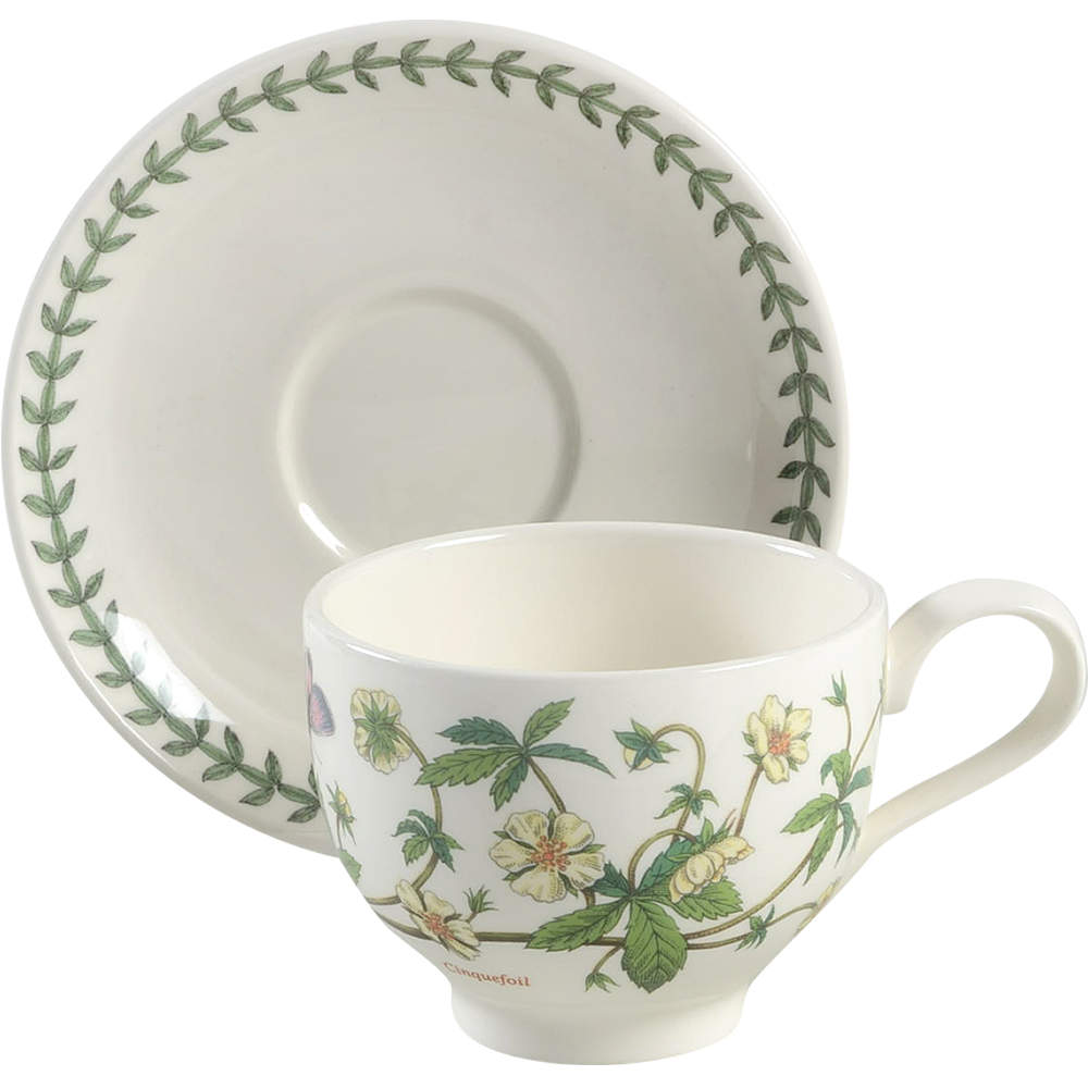 Botanic Garden Traditional Breakfast Cup & Saucer Set by Portmeirion-1