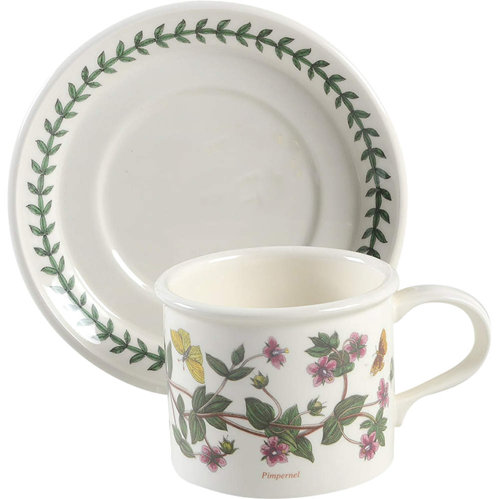 Botanic Garden Drum Breakfast Cup & Saucer Set by Portmeirion-1