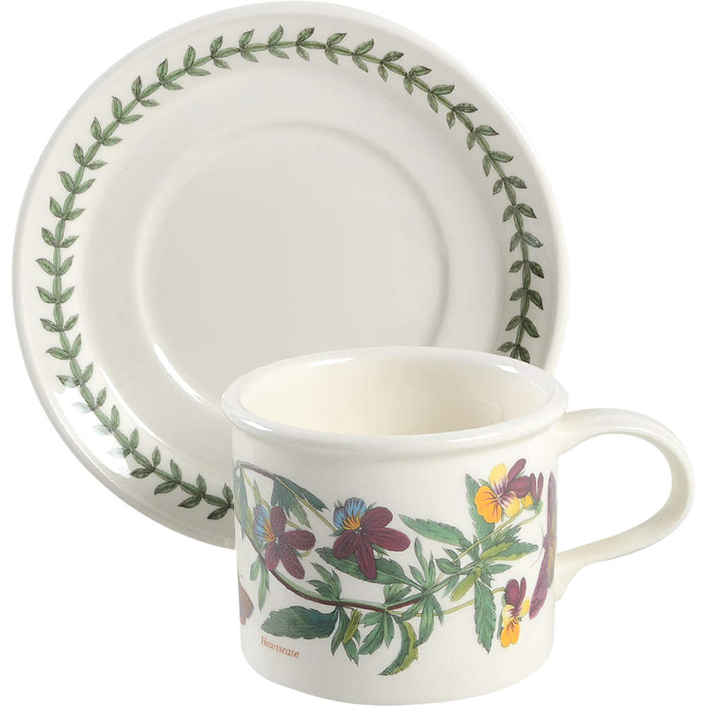 Botanic Garden Drum Breakfast Cup & Saucer Set by Portmeirion-1