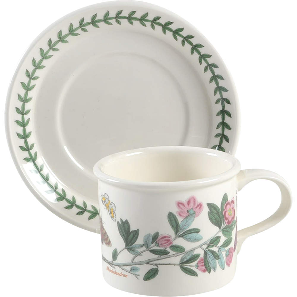 Botanic Garden Drum Breakfast Cup & Saucer Set by Portmeirion-1