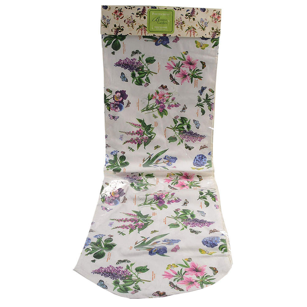 Botanic Garden 14" X 90" Cloth Table Runner by Portmeirion-1