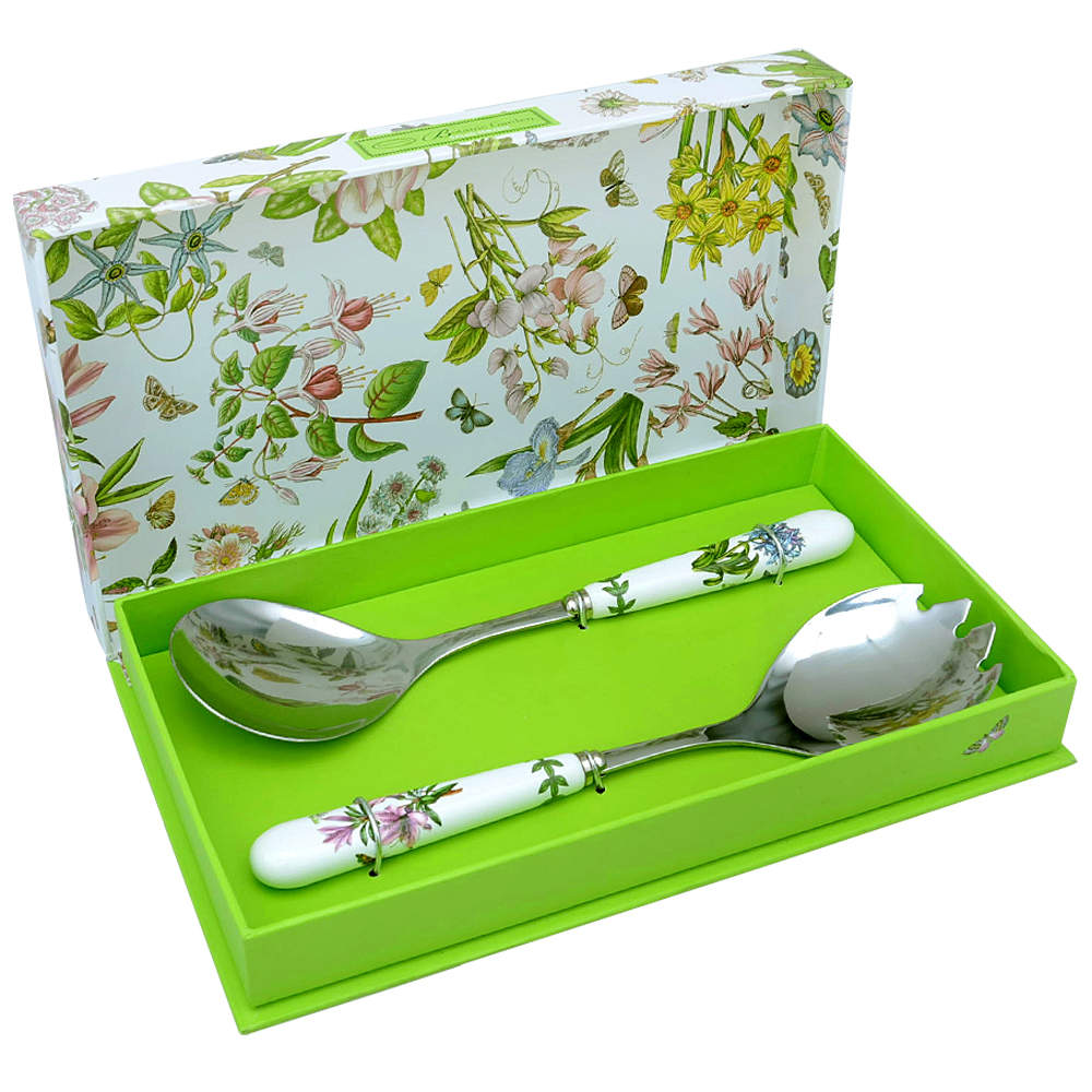 Botanic Garden (2 Piece) Salad Set Stainless Bowls by Portmeirion-1