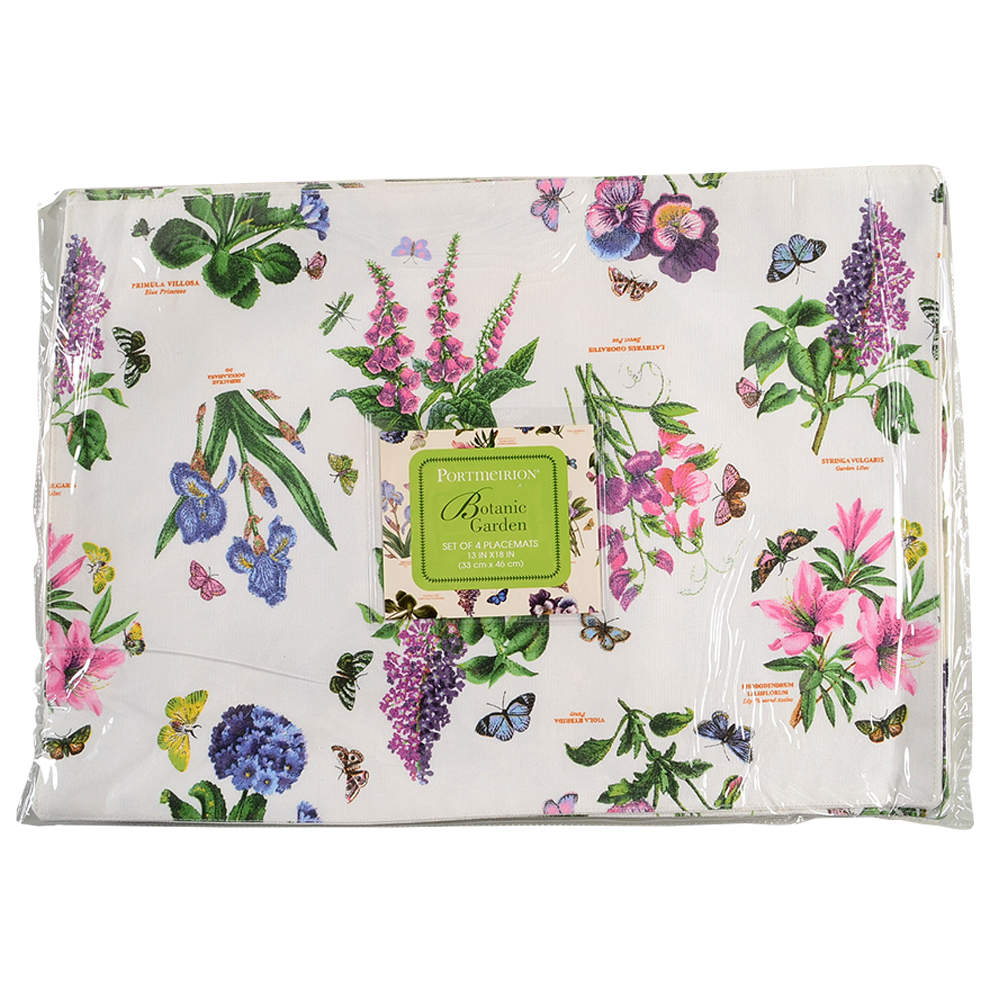 Botanic Garden Cloth Placemat - Set of 4 by Portmeirion-1