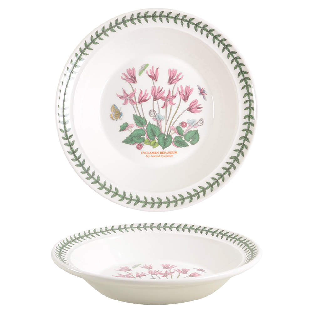 Botanic Garden Rim Soup Bowl by Portmeirion-1