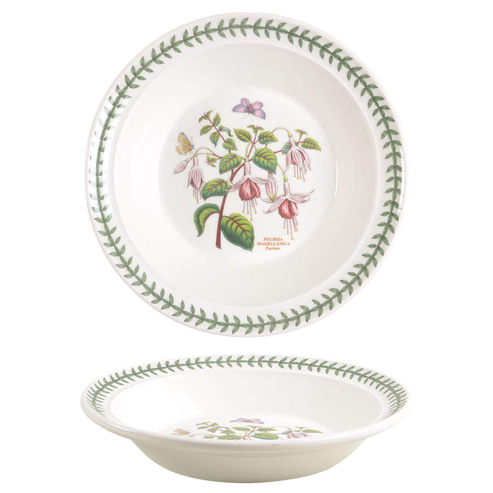 Botanic Garden Rim Soup Bowl by Portmeirion-1