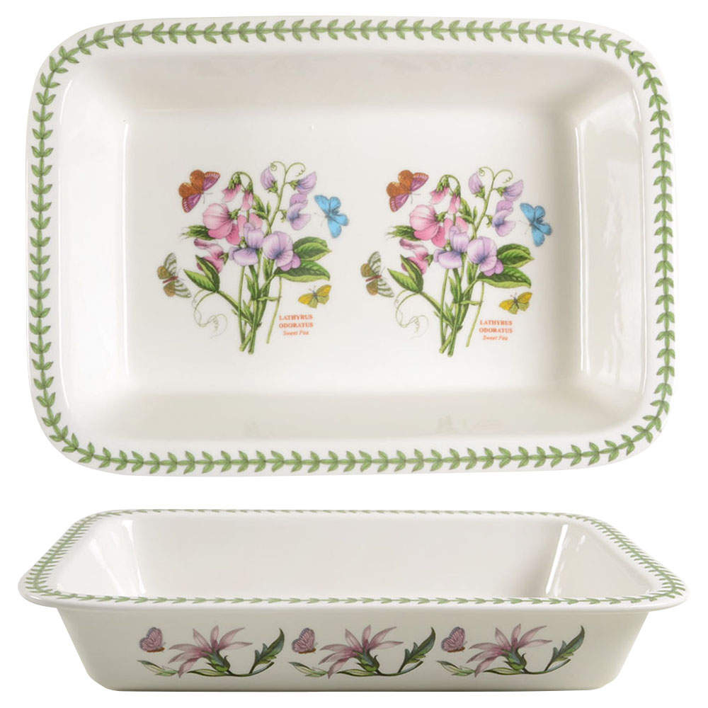 Botanic Garden 13" Rectangular Roaster by Portmeirion-1