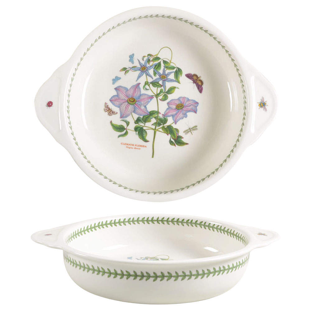 Botanic Garden 10" Handled Round Baker by Portmeirion-1