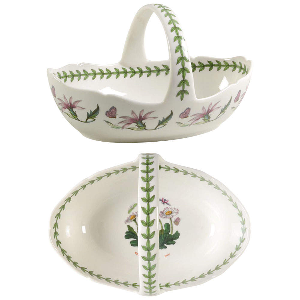 Botanic Garden 9" Oval Basket by Portmeirion-1