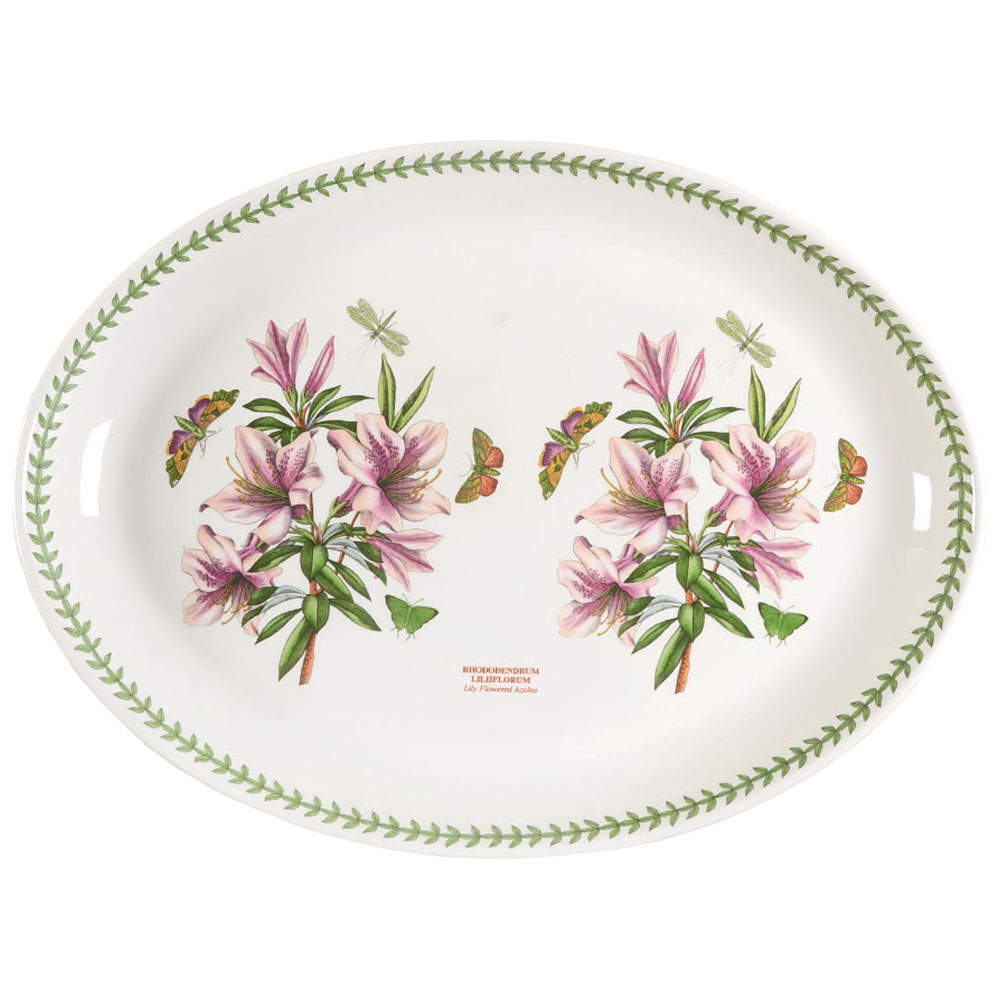 Botanic Garden 20" Oval Steak Platter by Portmeirion-1