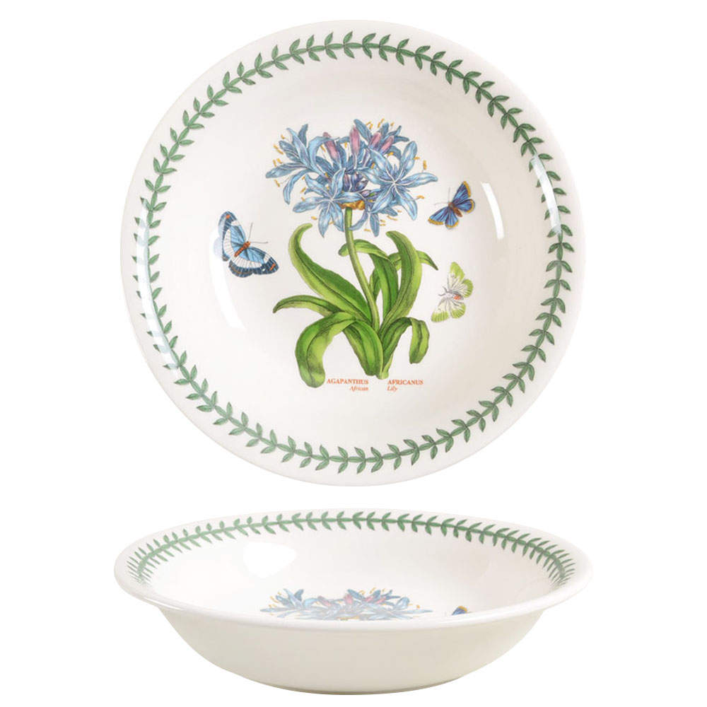Botanic Garden 10" Low Pasta Serving Bowl by Portmeirion-1