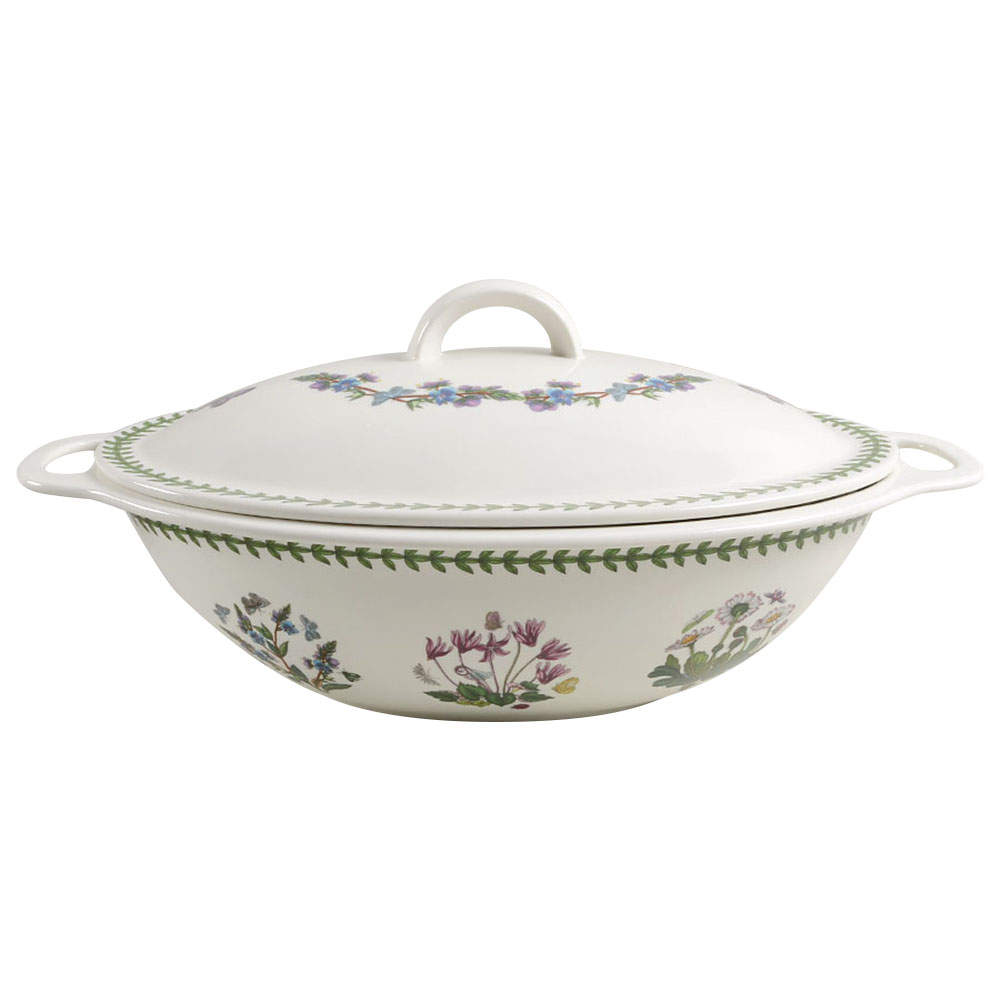 Botanic Garden 2.5 Qt Oval Covered Casserole by Portmeirion-1