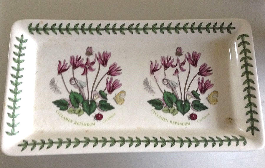 Botanic Garden 9" Rectangular Tray by Portmeirion-1