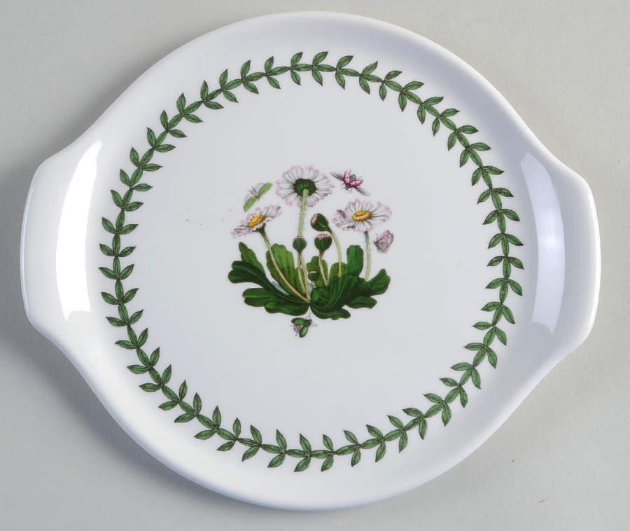 Botanic Garden Miniature Tray w/25th Anninversary Backstamp by Portmeirion-1