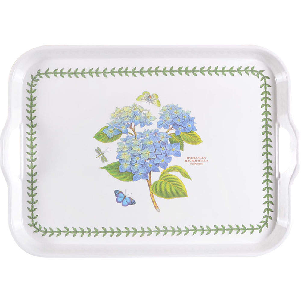 Botanic Garden 20" Melamine Handled Rectangular Serving Tray by Portmeirion-1