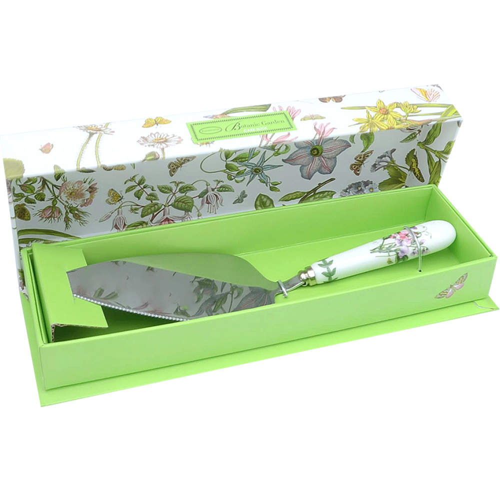 Botanic Garden Cake Slicer W/Stainless Blade by Portmeirion-1