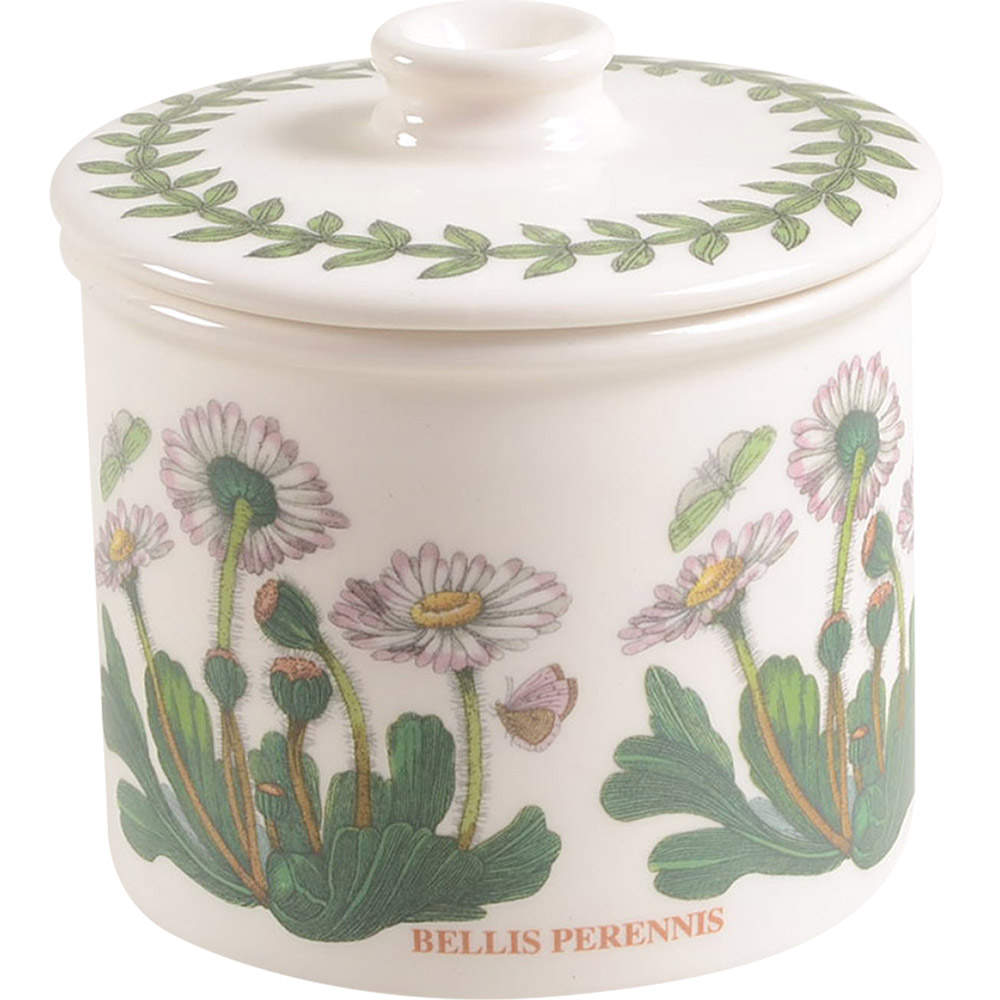 Botanic Garden Drum Sugar Bowl & Lid by Portmeirion-1