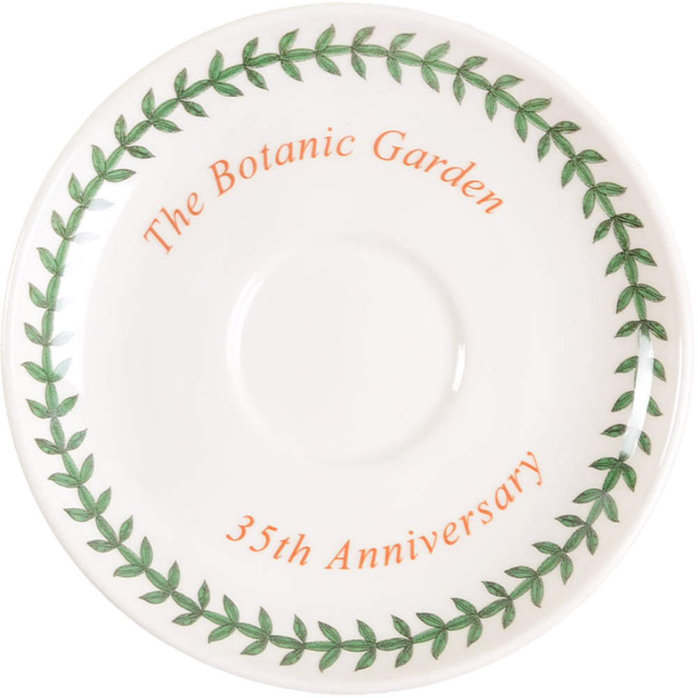 Botanic Garden Saucer for 35th Anniversary Commemorative Drum Cup by Portmeirion-1