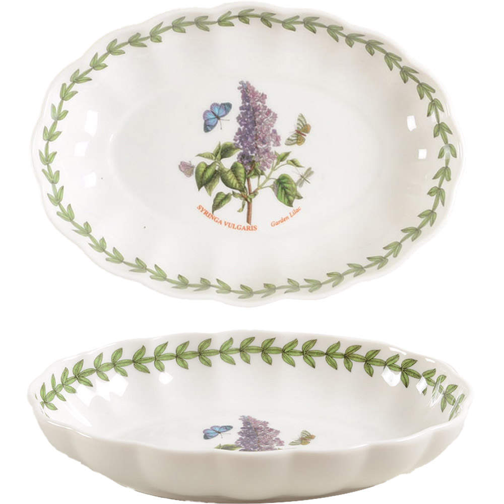 Botanic Garden 6" Oval Fluted Dish by Portmeirion-1